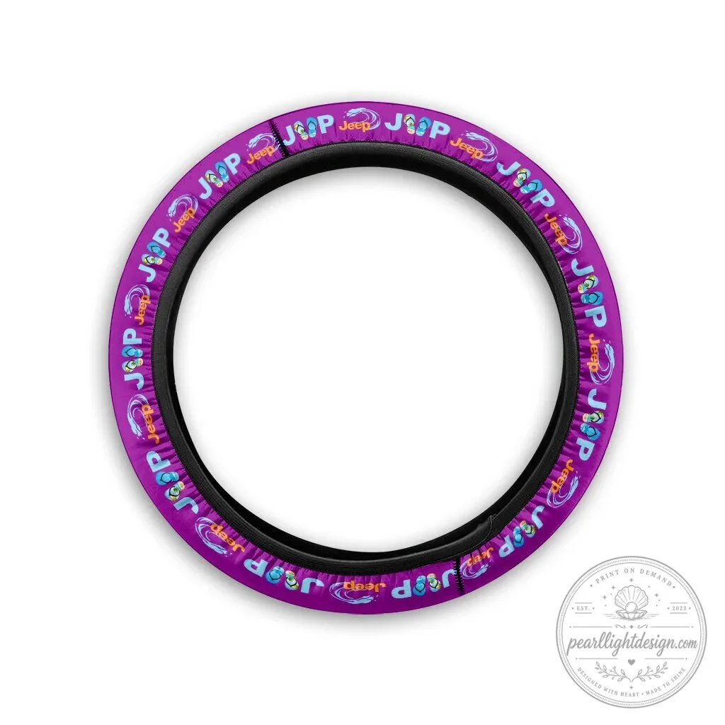 Jeep Beach Flip Flops Pink Steering Wheel Cover 17 Jeep Beach Flip Flops Pink Steering Wheel Cover