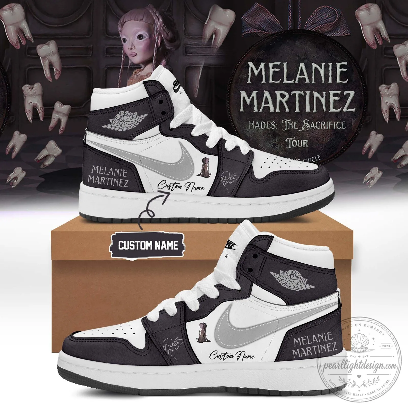 Melanie Martinez Hades The Sacrifice Tour High-Top Sneakers
