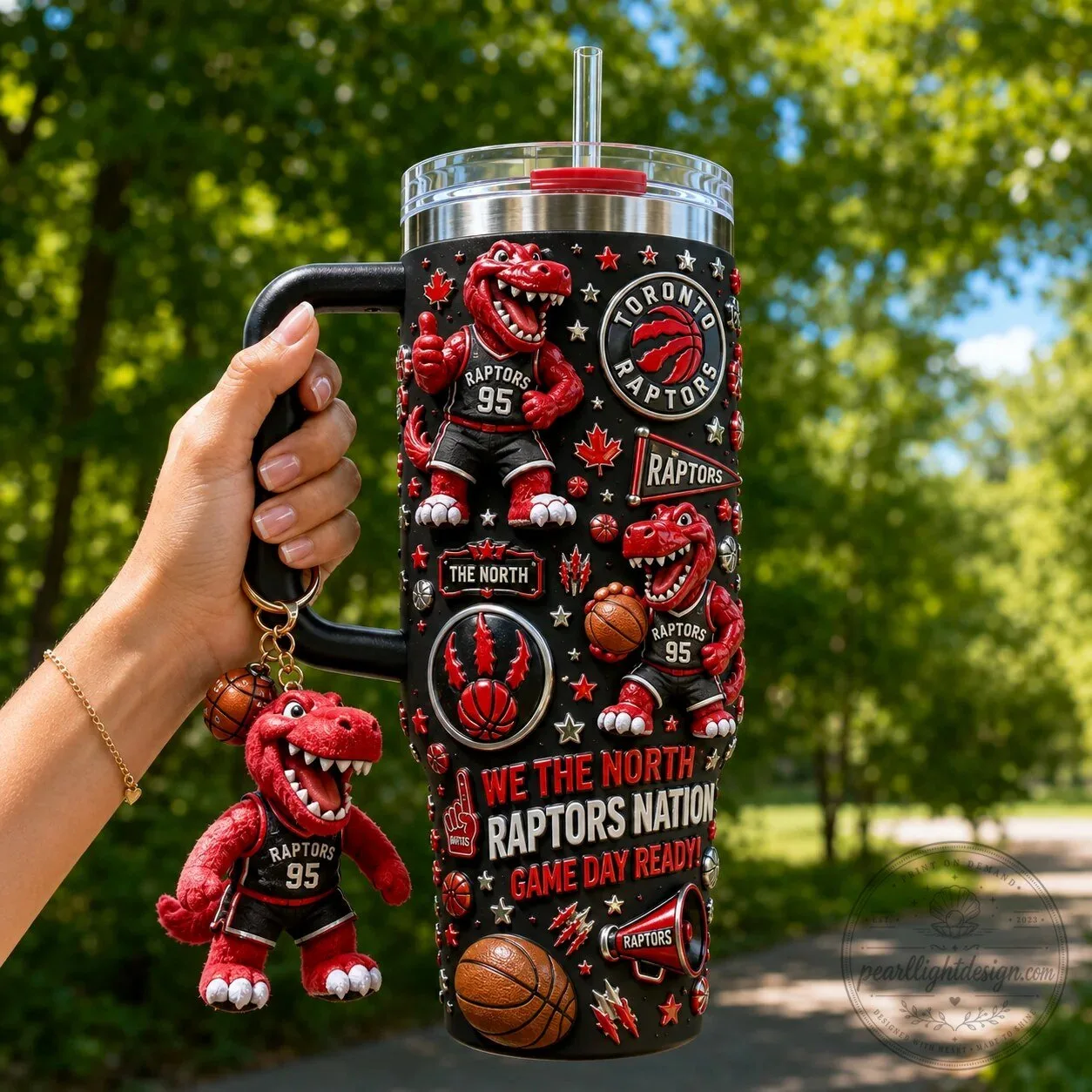 Toronto Raptors We The North Game Day Ready 40oz Tumbler 8 Toronto Raptors We The North Game Day Ready 40oz Tumbler
