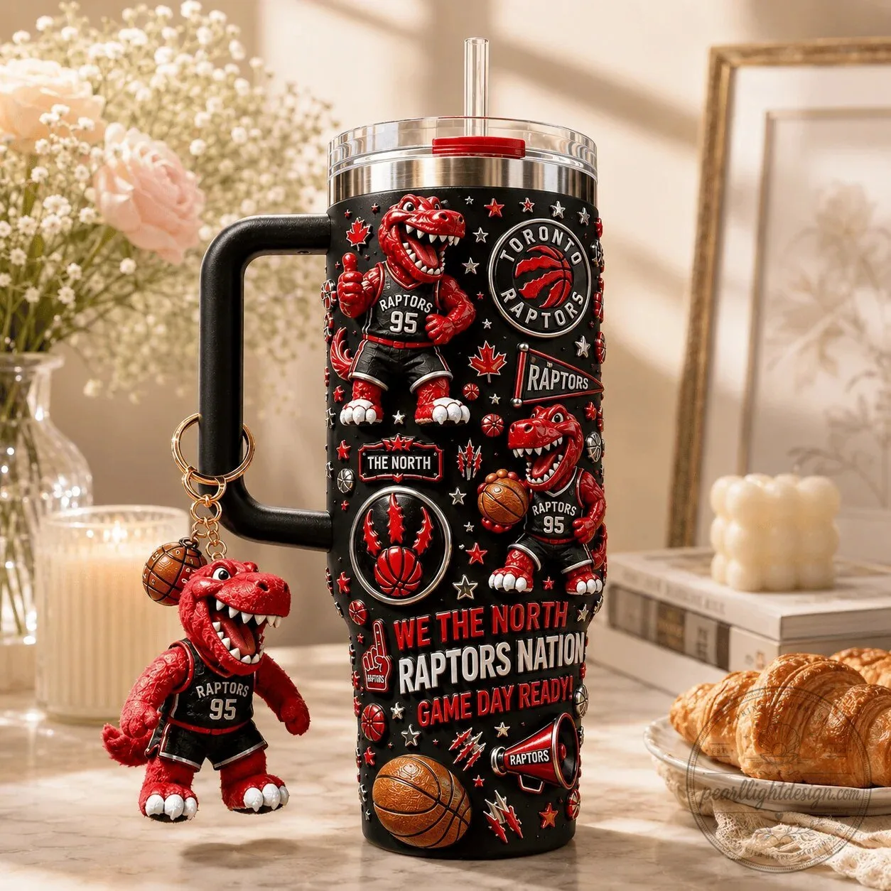 Toronto Raptors We The North Game Day Ready 40oz Tumbler 9 Toronto Raptors We The North Game Day Ready 40oz Tumbler