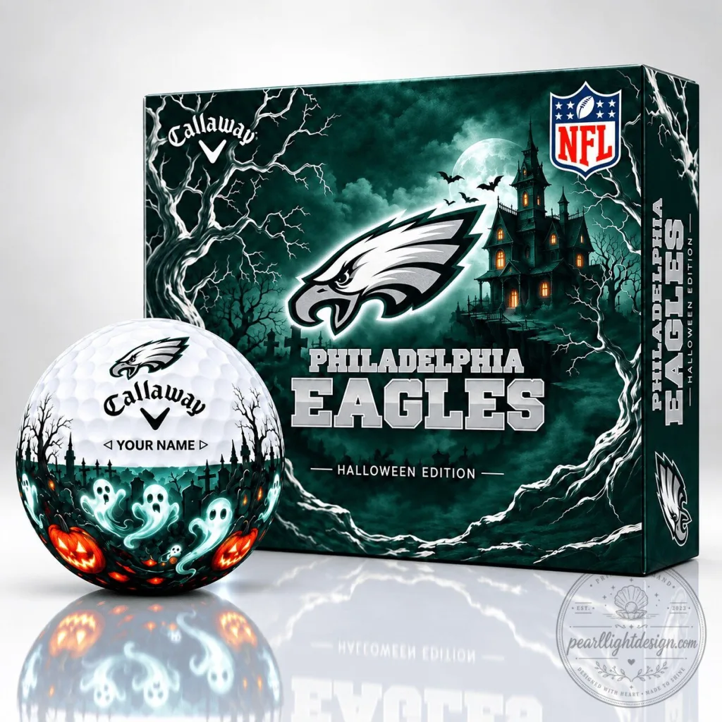 Philadelphia Eagles Halloween Edition Golf Ball Set Philadelphia Eagles Halloween Edition Golf Ball Set