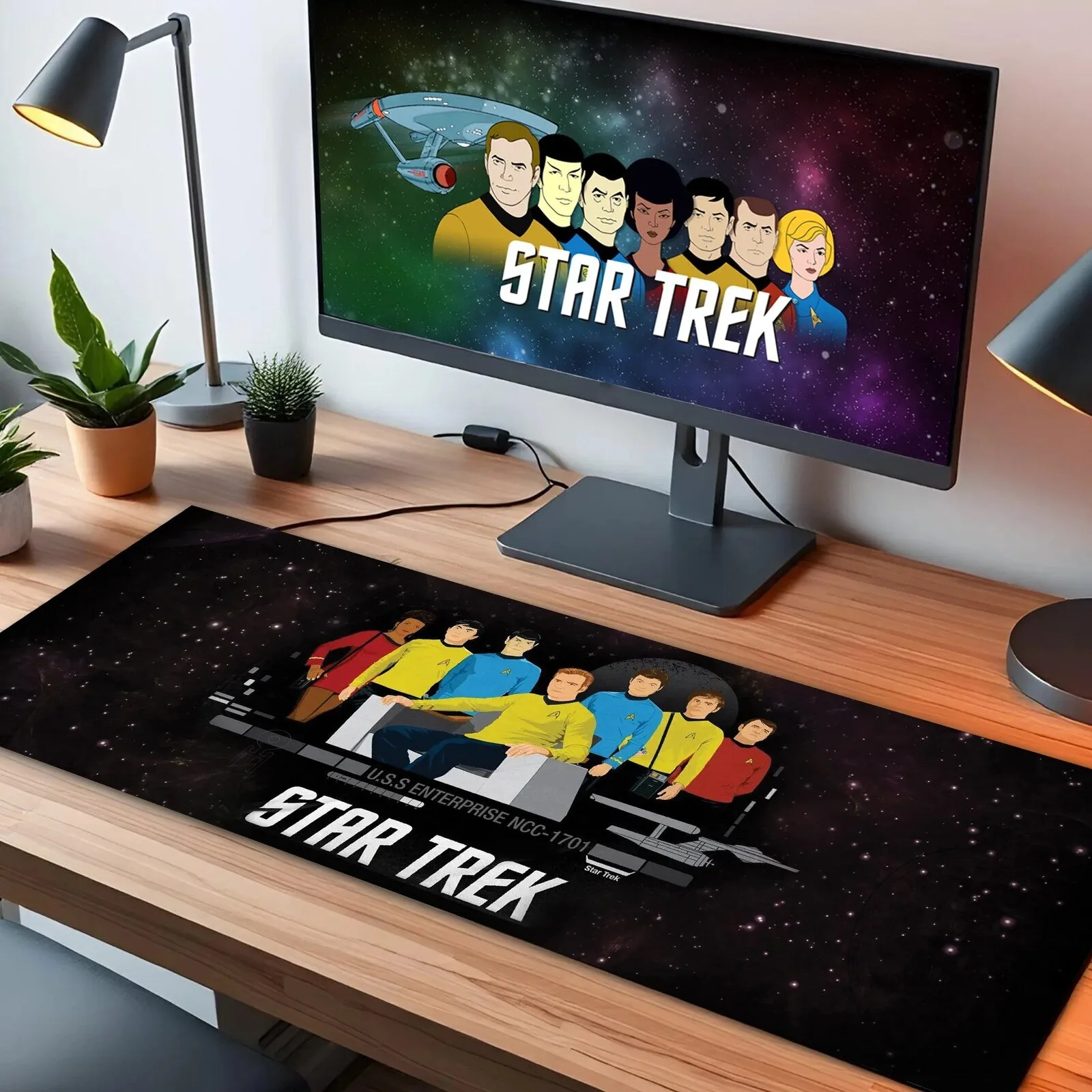 Star Trek The Original Series Crew U.S.S. Enterprise NCC-1701 Mousepad 7 Star Trek The Original Series Crew U.S.S. Enterprise NCC-1701 Mousepad