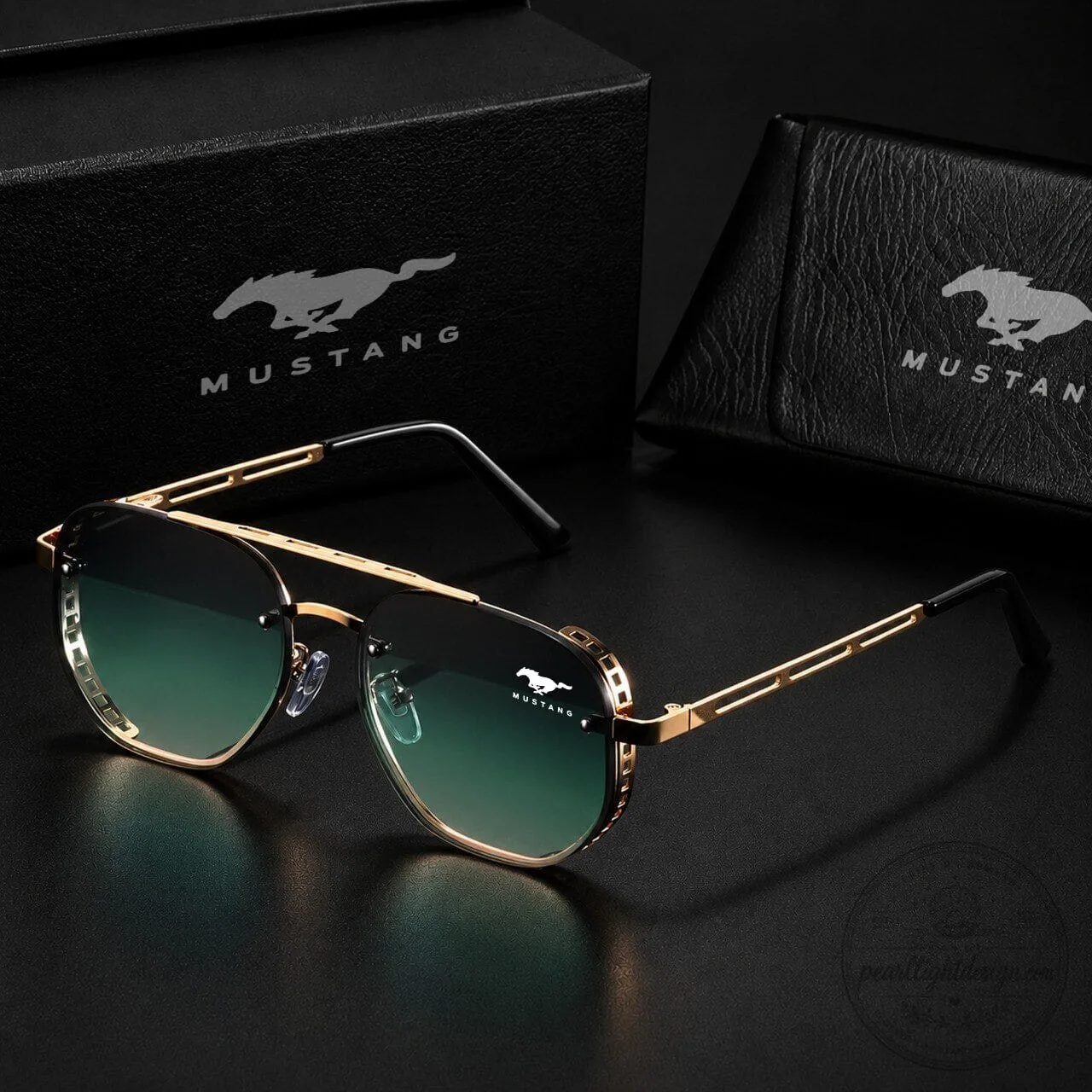 Mustang Special Design Polarized Sunglasses with Gradient Lenses 8 Mustang Special Design Polarized Sunglasses with Gradient Lenses