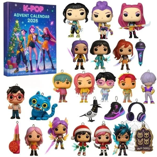 K-Pop Advent Calendar 2026 Christmas Countdown with Devil Hunter Ornaments 7 K-Pop Advent Calendar 2026 Christmas Countdown with Devil Hunter Ornaments