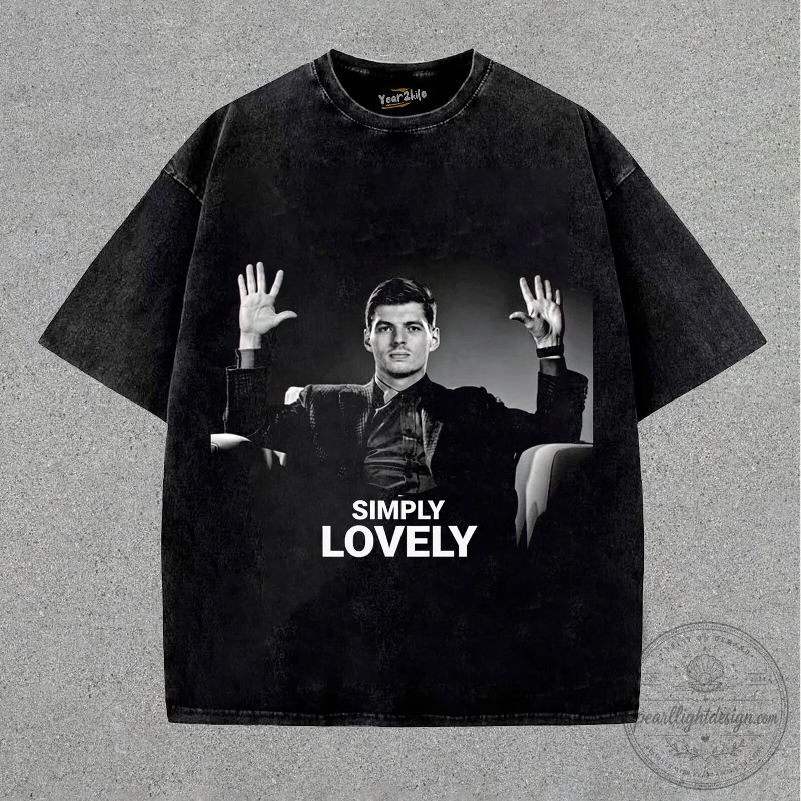 Max Verstappen Simply Lovely Vintage Style Graphic T-Shirt