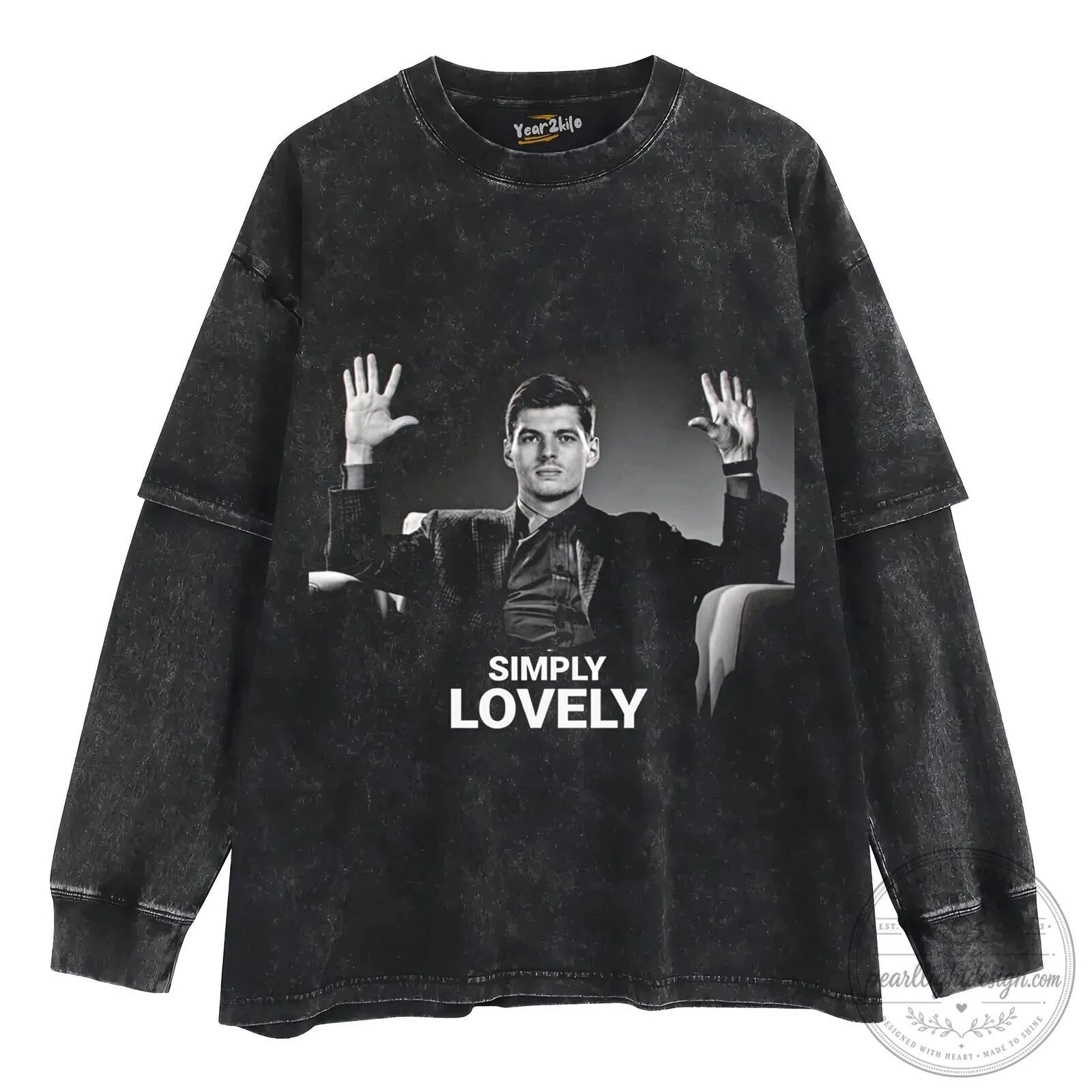Max Verstappen Simply Lovely Vintage Style Graphic T-Shirt 16 Max Verstappen Simply Lovely Vintage Style Graphic T-Shirt