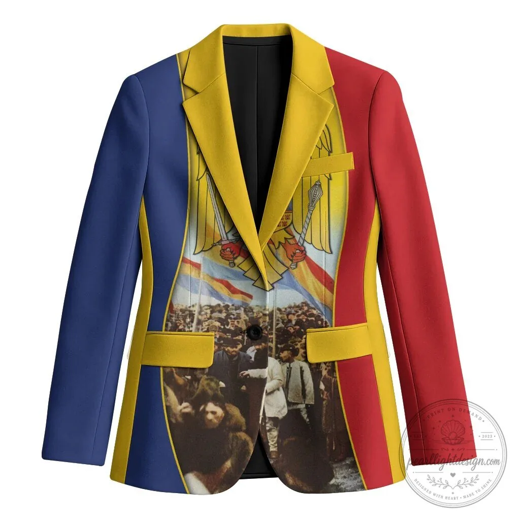 Romania Great Union Day National Assembly Blazer Jacket