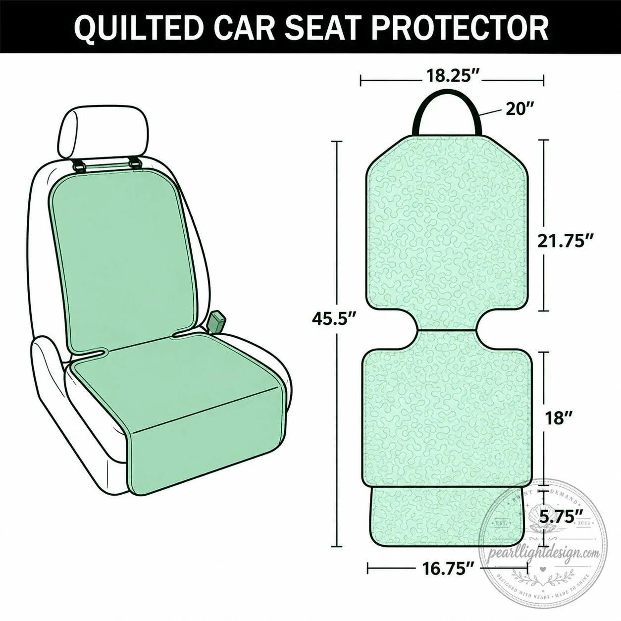 Black Bear Woodland Trail Quilted Car Seat Protector for Vehicle Interior 10 Black Bear Woodland Trail Quilted Car Seat Protector for Vehicle Interior