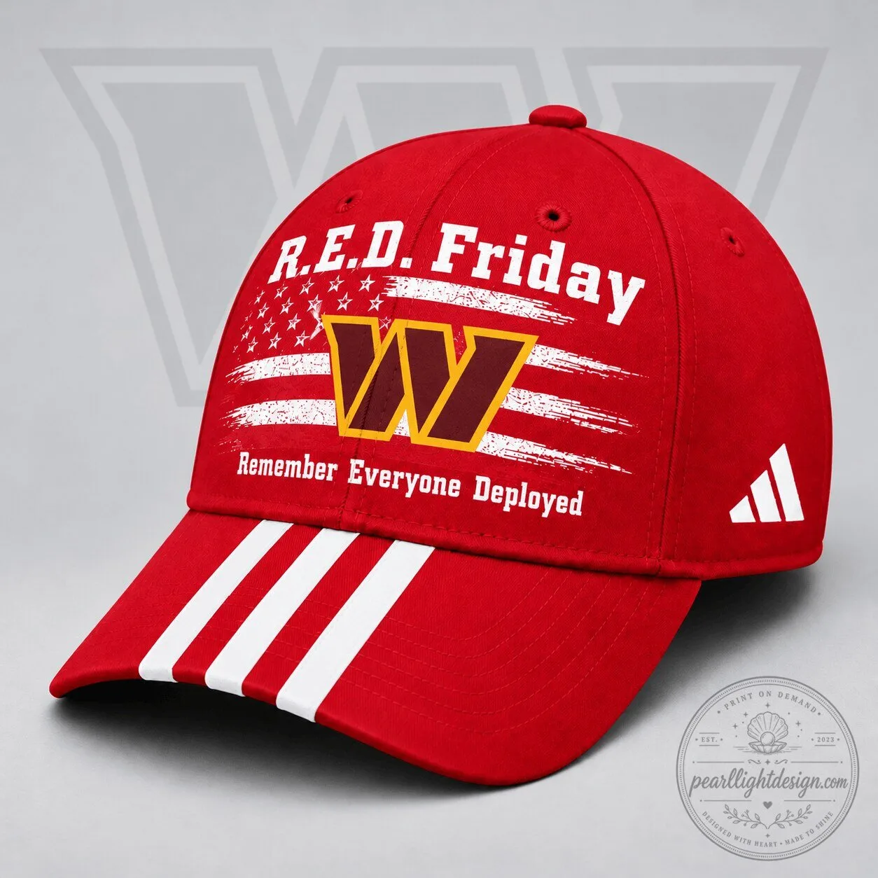 Washington Commanders R.E.D. Friday Remember Everyone Deployed Baseball Cap