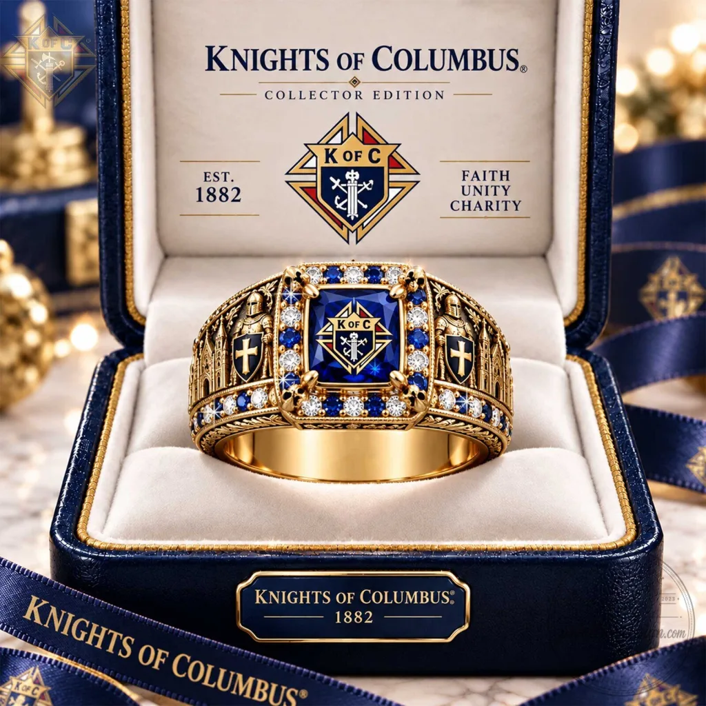 Knights of Columbus Collector Edition Gold Plated Ring Knights of Columbus Collector Edition Gold Plated Ring