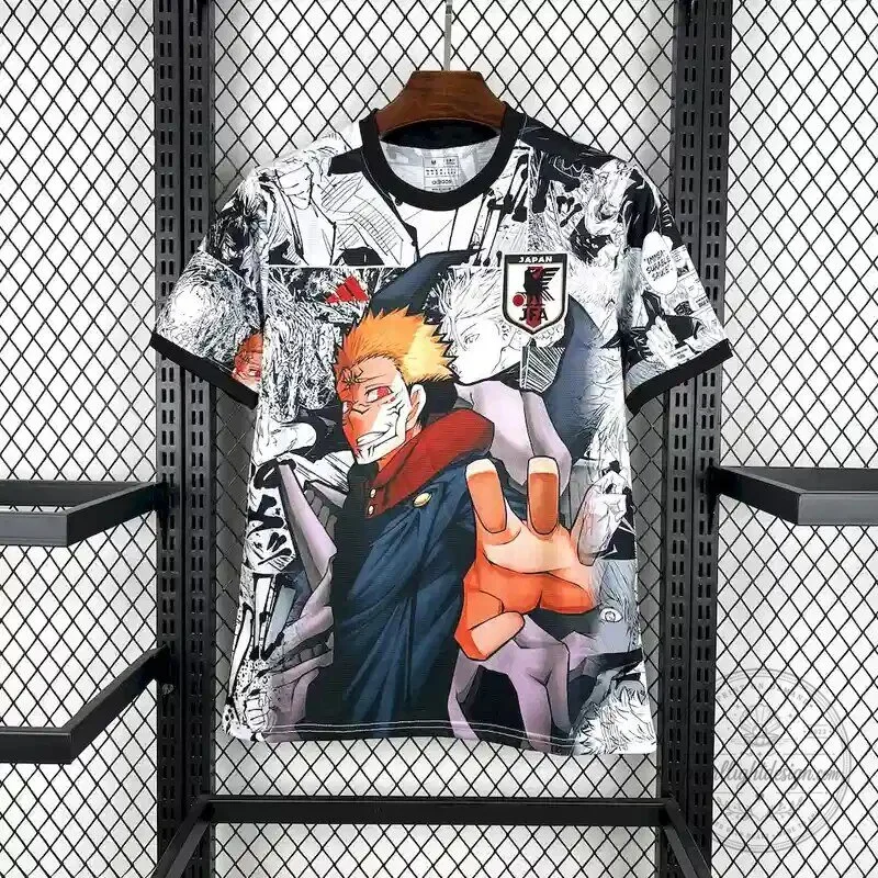 Jujutsu Kaisen Yuji Itadori Japan Anime Manga Soccer Jersey 66 Jujutsu Kaisen Yuji Itadori Japan Anime Manga Soccer Jersey