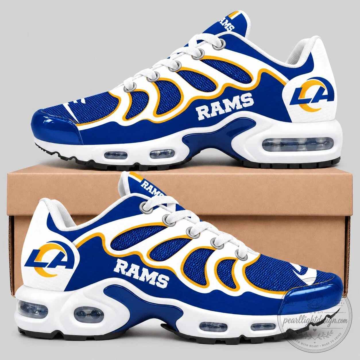 Los Angeles Rams National Football League Wave Air Cushion Shoes