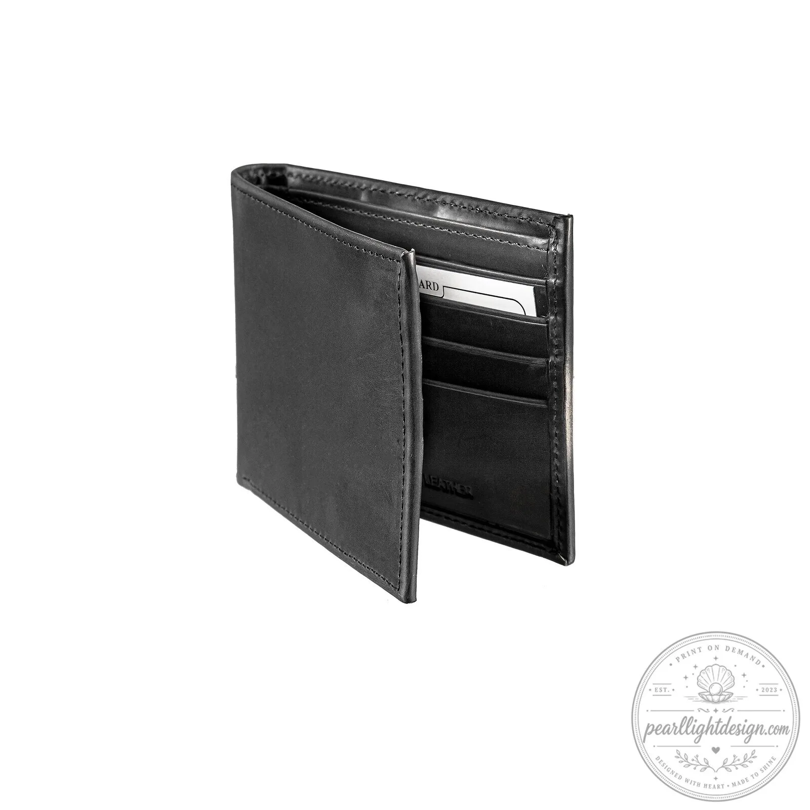 Seattle Kraken Official NHL Hockey Team Logo Black Bi-Fold Wallet 10 Seattle Kraken Official NHL Hockey Team Logo Black Bi-Fold Wallet